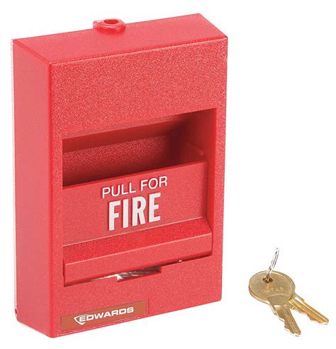 Fire Alarm Pull Station,Single Action - Grainger