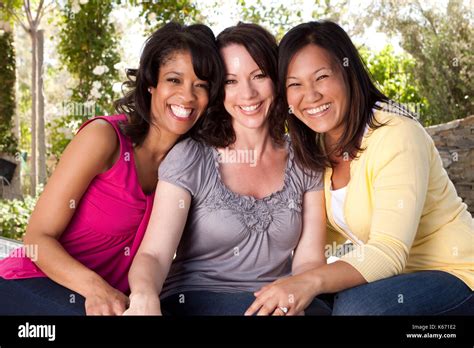 Diverse group of friends Stock Photo - Alamy