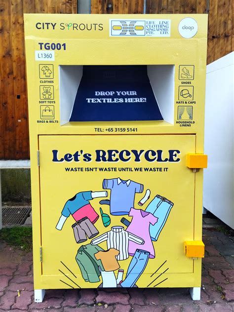 60 Textile Recycling Bins Located Across S'pore, Drop Off Unwanted ...