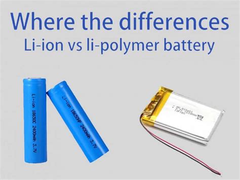 Compare lipo batteries vs li-ion - where the differences - The Best ...