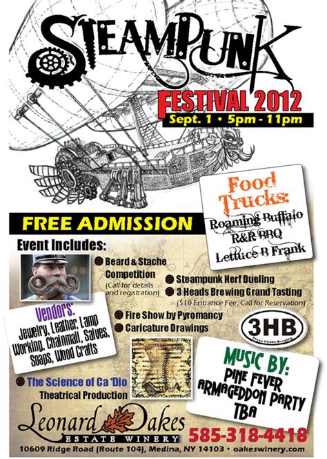 Steampunk Festival 2012 at Leonard Oakes Estate Winery – 9/01/2012 - Pyromancy : Fire ...