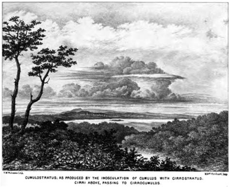 Luke Howard. Essay on the Modification of Clouds: Cumulostratus. 1865. | Download Scientific Diagram