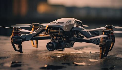 Premium AI Image | Armed drones ready for attack Technological drone photography