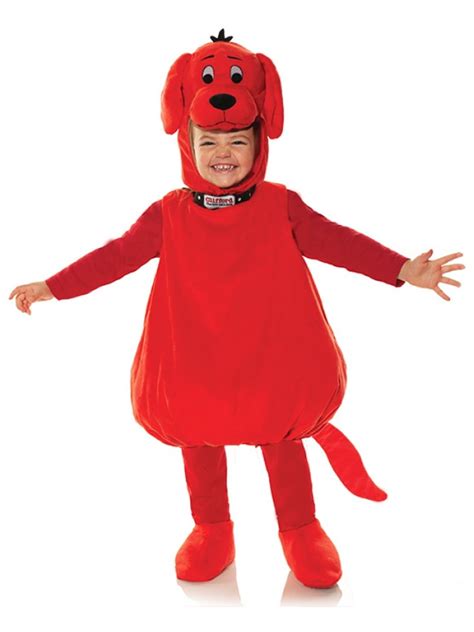 Deluxe Clifford The Big Red Dog Toddler Costume - Walmart.com