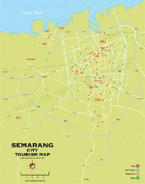 Semarang City Map - Peta Kota Semarang