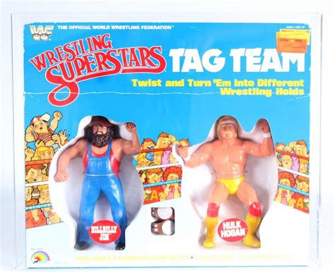 1985 LJN Wrestling Superstars Boxed Tag Team Action Figures - Hillbilly ...