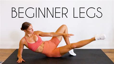 15 MIN BEGINNER LEG WORKOUT (Booty, Thighs & Hamstrings / No Equipment ...