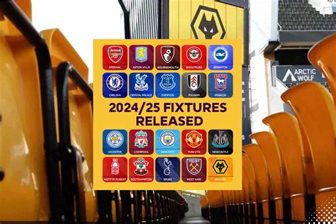 Wolves Premier League Fixtures 2024/25: Key Matches and Dates to Note ...