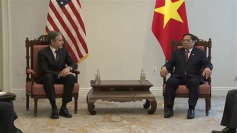 Secretary Blinken meets with Vietnamese Prime Minister Pham Minh Chinh ...