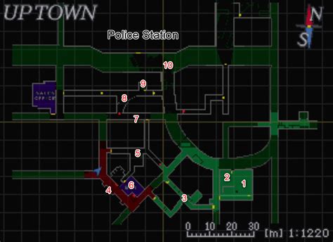 Uptown ~ Police Station: Pt.1 & Maps | Resident Evil 3 Nemesis - GameWith