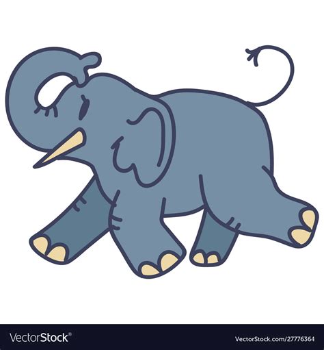 Cartoon Elephant Drawings