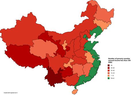 [OC] China's poverty counties : r/dataisbeautiful