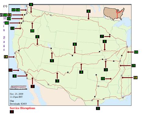 Amtrak Track Your Train Map - World Map