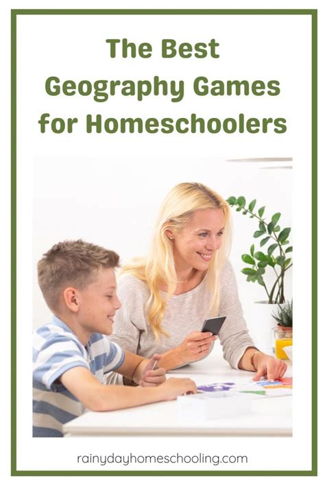 The Best Geography Games - Rainy Day Homeschooling