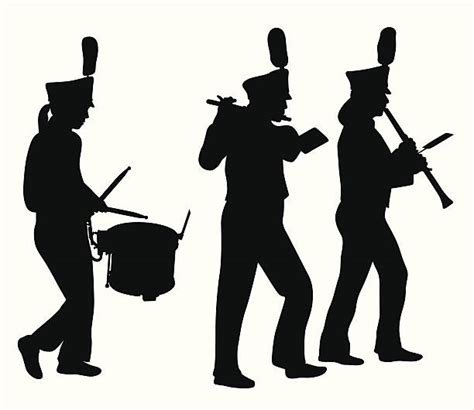 Marching Band Vector Clip Art, Vector Images & Illustrations - iStock