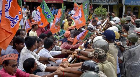 BJP protests at BDO offices over claims of favouring TMC candidates ...