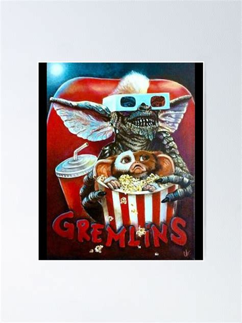 "Gremlins meme" Poster for Sale by AshleyerStreet | Redbubble