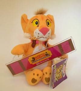 Between the Lions Leona Lion Bean Bag Plush with Bookmark