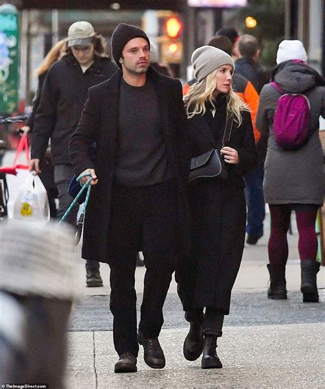 Sebastian Stan and Annabelle Wallis confirm romance while holding hands ...