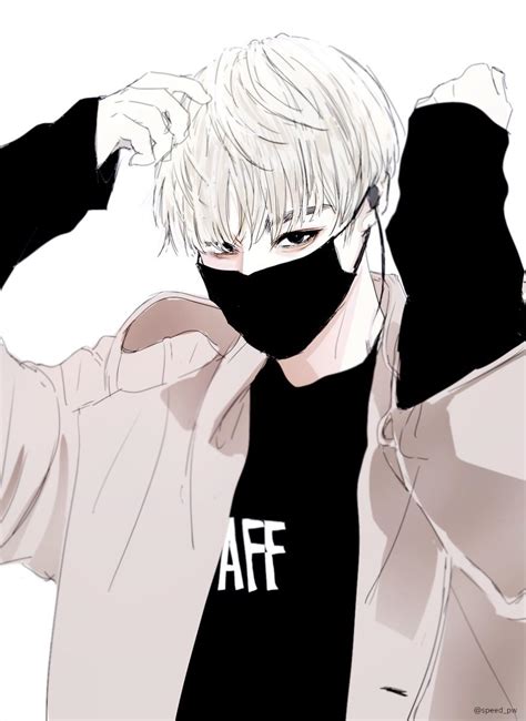 How To Draw Anime Boy With Mask at Catherine Marcus blog