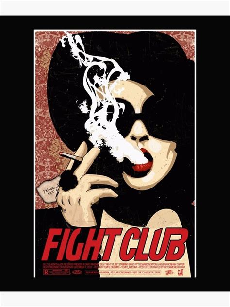 "Marla Singer Fight Club Poster" Poster for Sale by AnhShop | Redbubble