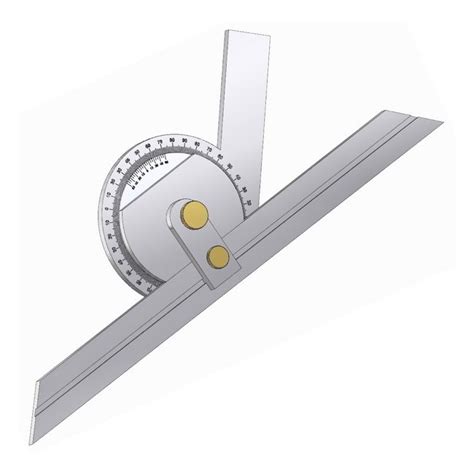 Mitutoyo 187-906, Universal Bevel Protractor, 12 Blade, Minute Vernier Resolution ...