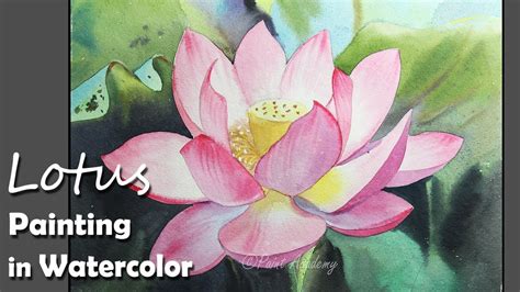 Lotus Flower Painting Easy | Best Flower Site