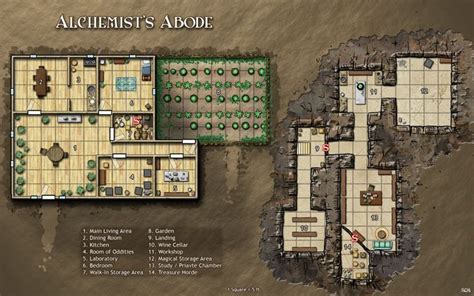 Image result for D&D map alchemist laboratory | D d maps, Pathfinder maps, Fantasy map