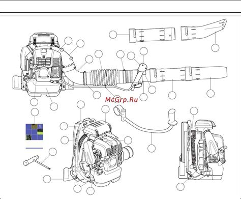 Husqvarna 580BTS: Exploring the Parts Diagram