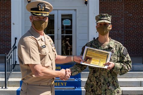 IWTC Corry Station Sailor Earns Distinct Gold Samuel B. Morse Award > Naval Education and ...