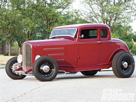 Red 1932 Ford Coupe - Street Rodder Magazine