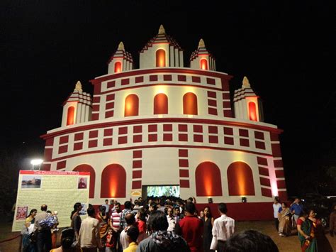 Durga Pooja: DURGA PUJO ICL COLLEGE VASHI