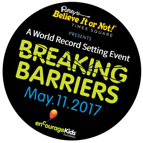 Breaking Barriers - enCourage Kids Foundation