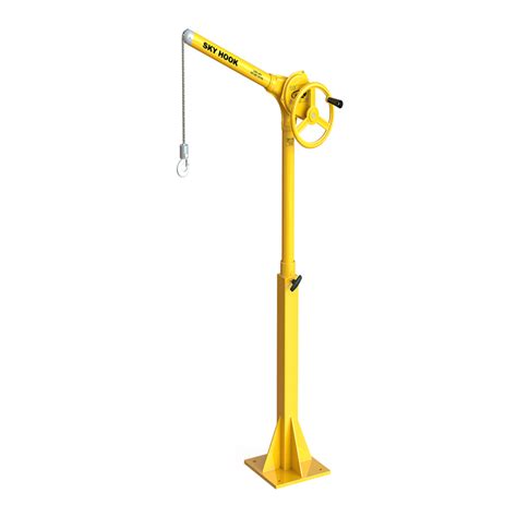 Sky Hook Premium W/ Floor Mount Base | Crane Depot