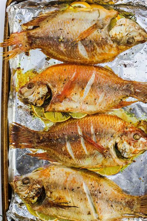 Baked Whole Fish (Easy & Elegant Entrée!) - Our Zesty Life