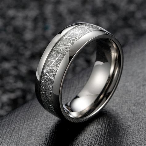 Meteorite Ring - Silver – Silk & Cotton