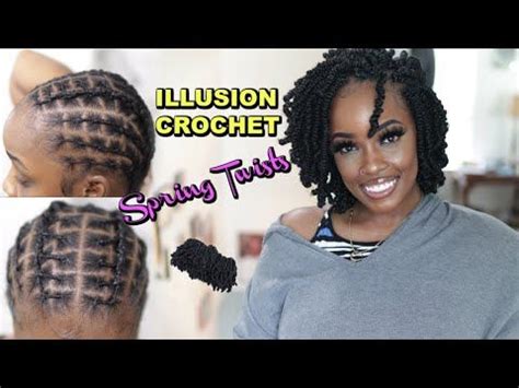 ILLUSION CROCHET SPRING TWIST! *DETAILED BRAID PATTERN* NO CORNROWS NEEDED! MARY K. BELLA ...