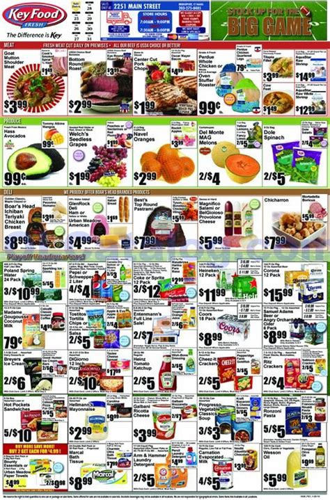 Key Food Weekly Circular January 25 – 31, 2019. Do you know what’s in and what’s hot in the Key ...