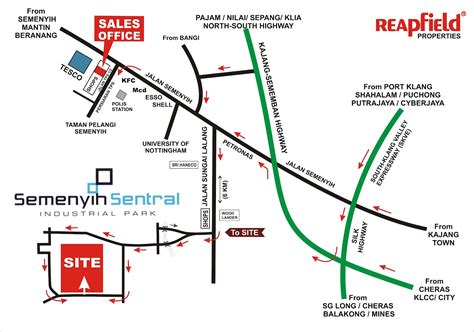 Angie Ng Property: Semenyih Sentral Industrial Park (Location Map)