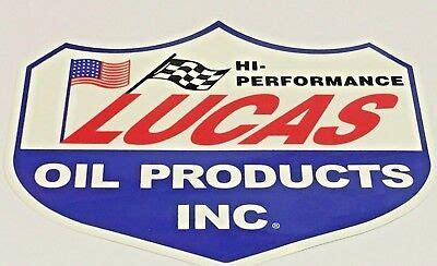 LUCAS OIL Products Inc., Sticker, HI-PERFORMANCE, 6" x 5-1/8" | eBay