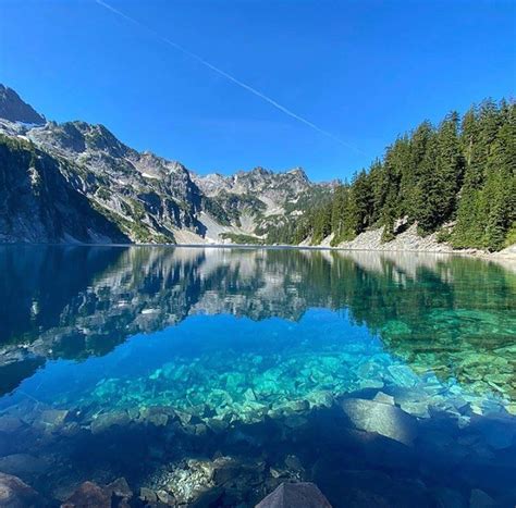 Crystal clear blue water at Gem Lake #beautiful #awesome #great #dayobamidele | Clear lake ...