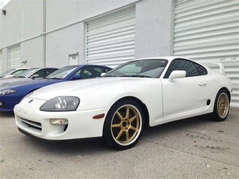 Buy used MKIV 1998 Toyota SUPRA RHD CLEAN CAR 6 SPEED TRD in Hollywood ...