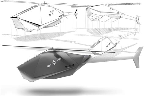 Unmanned Helicopter Design on Behance