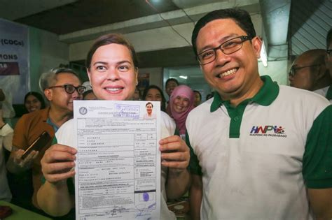 No Senate for Inday Sara: Duterte daughter files COC for Davao mayor ...