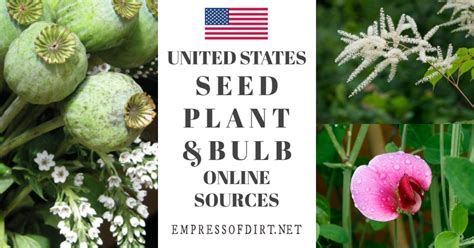 United States Seed Companies | Empress of Dirt