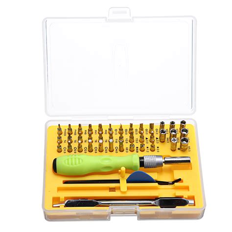 42 PCS Precision Screwdriver Set Torx Star Slotted Hex Key Security Bit