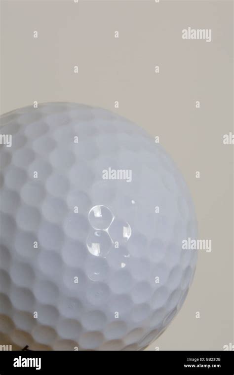 Close-up of golf ball Stock Photo - Alamy