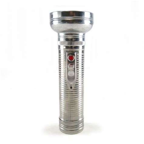 Chrome Vintage Flashlight with Superbright LEDs | johnnylawmotors.com