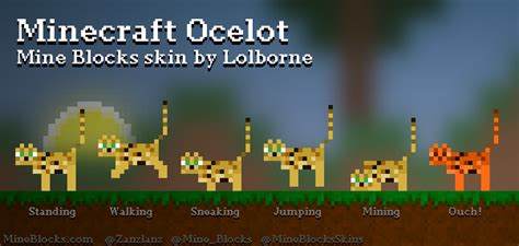 Mine Blocks - "Minecraft Ocelot" skin by Lolborne