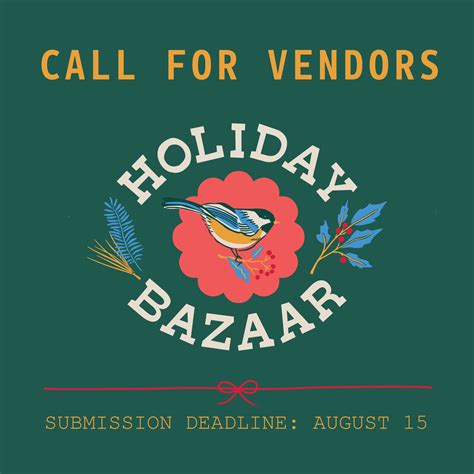 Call for Vendors: Holiday Bazaar - Waterville Creates